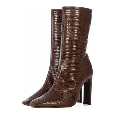 Toral, Daisy Brandy Animal Print Booties Brązowy, Kobieta, Rozmiar: 39 EU
