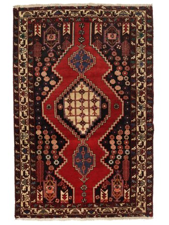 Hamadan Matta Handknuten 132X200