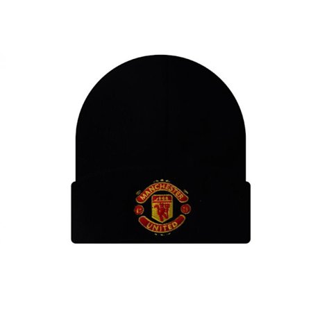 Manchester United Football Club Mössa Stickad mössa One Size Svart