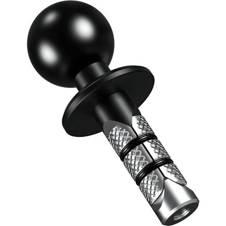 Metal Motorcykel Gaffel Stammeholder med 1" TPU Kugle til Pinhuller fra 12mm til 25.4mm Diameter