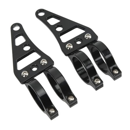 2 stk. Gaffel Forlygte Monteringsbeslag 41 mm Motorcykel Forlygteholder Klemmer Udskiftning til Suzuki
