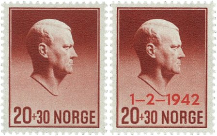 Norge - AFA 279-280 - Postfrisk