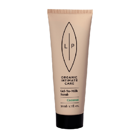 Lip Intimate Care Gel-to-milk Scrub Hårborttagning Dam 50 ml