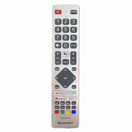 Shw/rmc/0133 Fjernbetjening til Sharp Aquos Voice TV 40bl2ea 2020