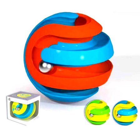 Rotating Magic Mobius Orbit Ball Adult Fingertip Track Ball Decompression Toys