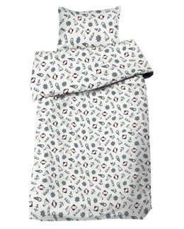 Sengetøj Maritim 2-delt Hvid