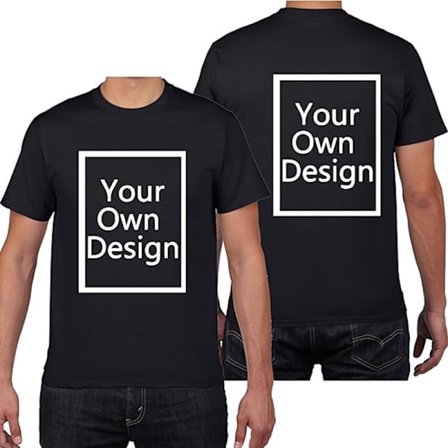 Personaliserede T-shirts til Mænd/Kvinder - Design Din Egen T-shirt
