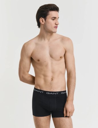 GANT Trunk 3-Pack - Black - XL