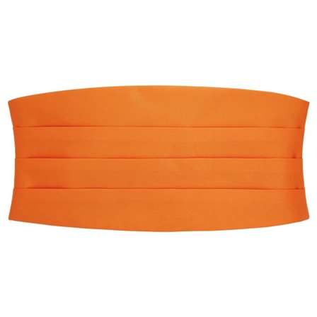 Faixa de Smoking Laranja Choque Basic para homens - Faixa de smoking