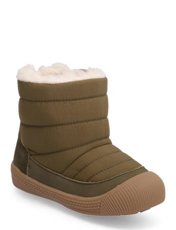 Delaney Boot Vinterstövlar Pull On Khaki Green Wheat