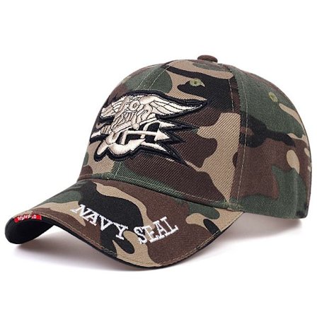 Navy SEAL Tactical Baseball Keps Punk Hip Hop Hat Flat Rim Keps