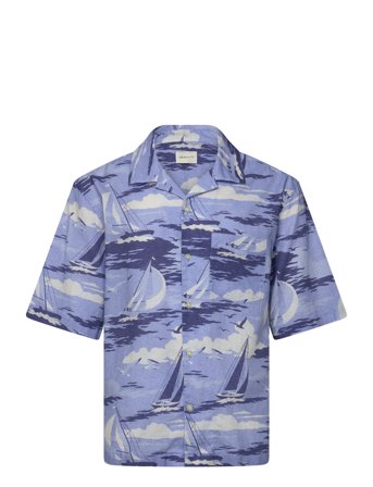 GANT | Rel Sailing Print Ss Shirt | XXL