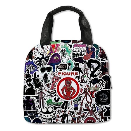 Aswei Doors Roblox Lunch Box Bag Student Office Worker Picnic Food Thermal Lunch Bags Gåvor