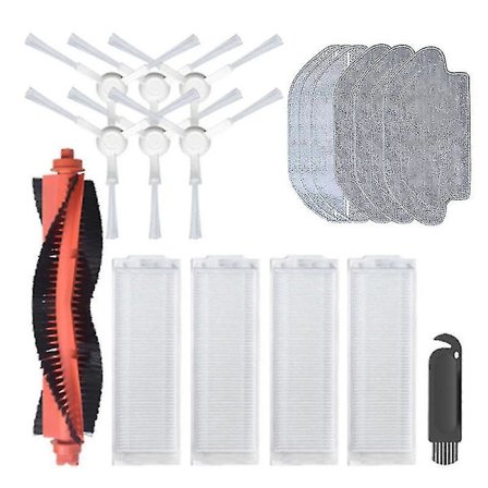 Til Mijia Mop Pro Viomi V2 Pro/v3 Hoved-/Sidebørste Filter Moppeklud - Snngv