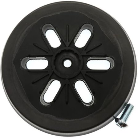 150 mm stödplatta för Bosch excenterslipmaskiner - Kompatibel med GEX 150 AC, PEX 15 AE, GEX 150 Turbo - Inkluderar Poweka-skruv