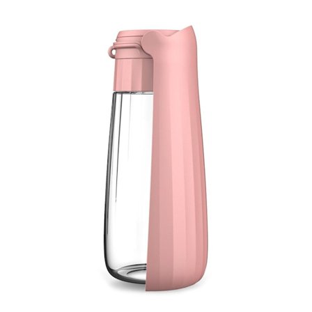 Hundevandflaske Vandflaskedispenser PINK