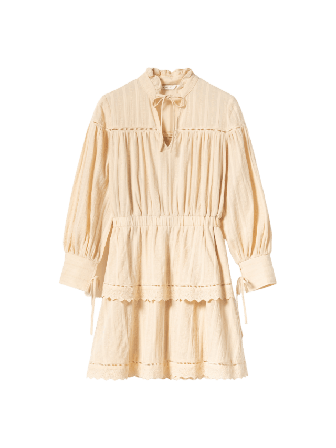 Noella N-meredith Dress - Ivory Klänningar Dam Beige XS