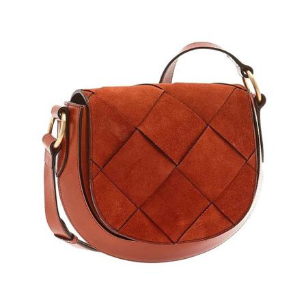 The Bridge Crossbody Bettina Intreccio Brun, Dame Skuldertasker, Størrelse: ONE Size