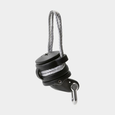 Seldén Halyard Swivel, Furlex 30/40S Fallsvirvel i svart komposit och rostfritt stål för segelbåt, hög kvalitet
