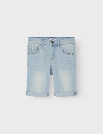 name it Nkmtheo Xsl Dnm L Shorts 6622-Cl Noos - Blue - 164