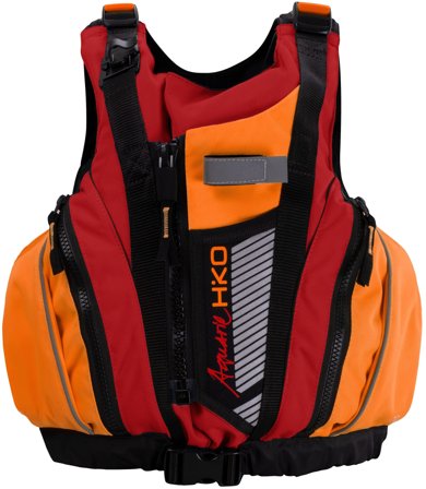 Hiko Sport Hiko Aquatic PFD Black/Red/Flo