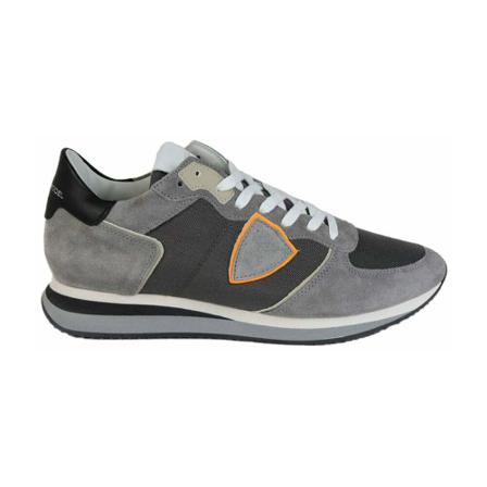 Philippe Model Sneakers , Grijs , Heren , Maat: 43 EU