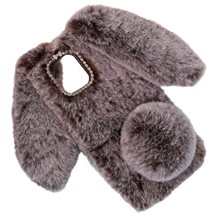 Bunny iPhone 12 / 12 Pro deksel - Kaffe