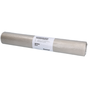 Søppelsekk 125L Transparent