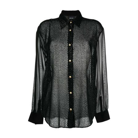 Just Cavalli Shirts Sort, Dame Skjorter