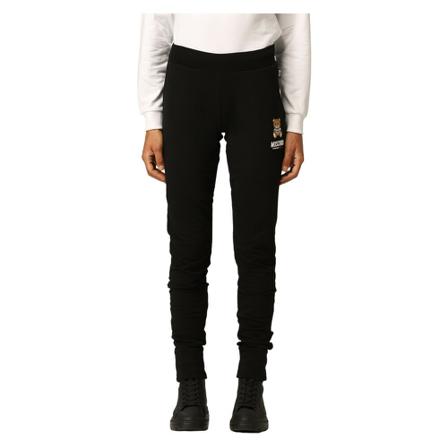 Moschino, Sweatpants with Logo Zwart, Heren, Maat:XL