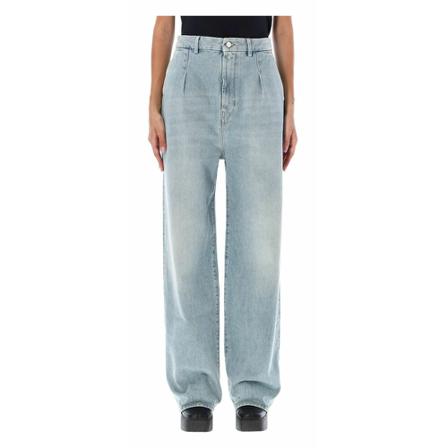 Loulou Studio, Wide Jeans Niebieski, Kobieta, Rozmiar: W28