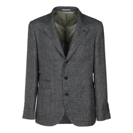 Brunello Cucinelli, Blazers Grijs, Heren, Maat:M