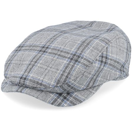 Wigéns - Grey flatcap Czapka Z Daszkiem - Ivy Contemporary Cap Grey Flat Cap @ Hatstore
