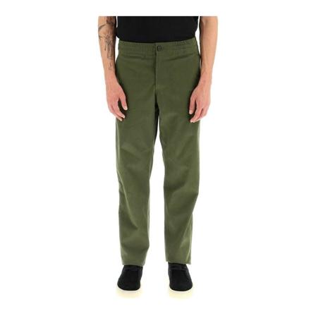A.p.c., A.p.c. chuck cotton trousers Groen, Heren, Maat:M