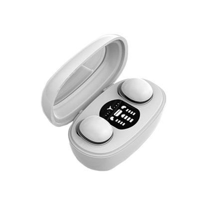 Usynlige Sleep Wireless Earphone Vandtætte Wear 5.3 Mini Trådløse Earbuds Hovedtelefoner til Søvn Dobbelt Støj Ultra-Tynd Ørekontakt 10mm