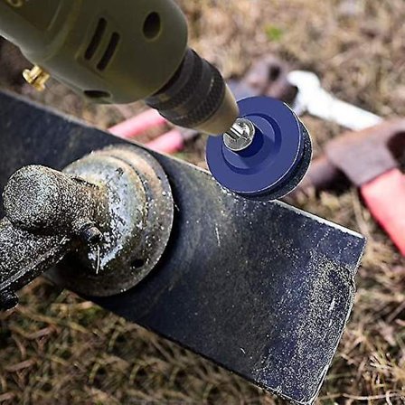 4 kpl ruohonleikkurin terän teroittimia sähköporalle käsikäyttöiselle poralle