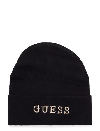 Hat Accessories Headwear Beanies Svart GUESS