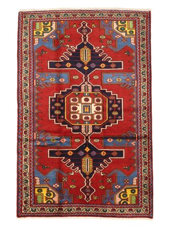 Handknuten Persisk Wiss Matta 129X198