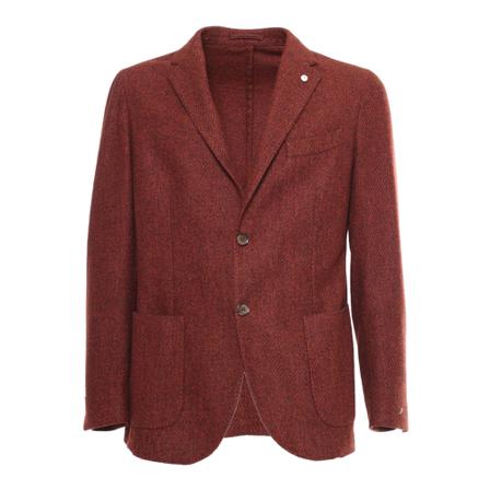 L.b.m. 1911 Formal Blazers Rød, Herre Jakkesæt Blazer