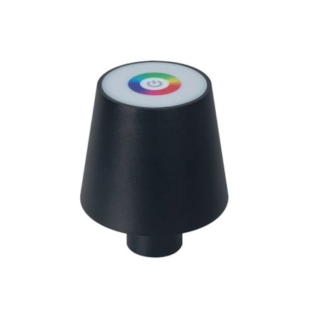 Vinflaske Bordlampe Vinflaskesokkel Lys SORT 2 RGB 2 RGB