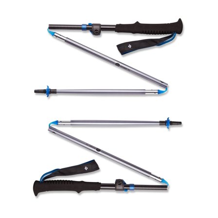 Black Diamond Distance FLZ Poles Pewter