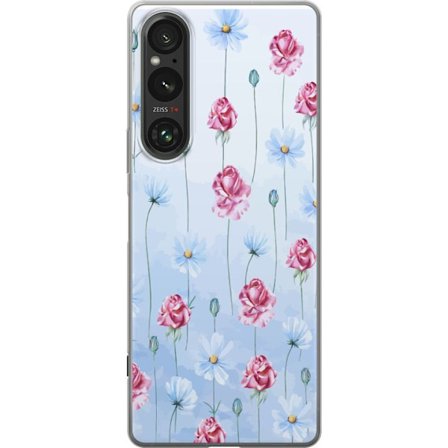 Kompatibelt Mobildeksel til Sony Xperia 1 VI Petal Reverie Sky Blue