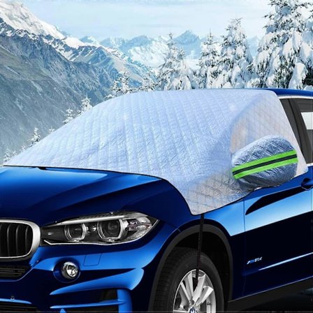 Vinter Vindrute Skydd, Bil Vindrute Skydd, Vindrute Skydd för Bil SUV 230145cm