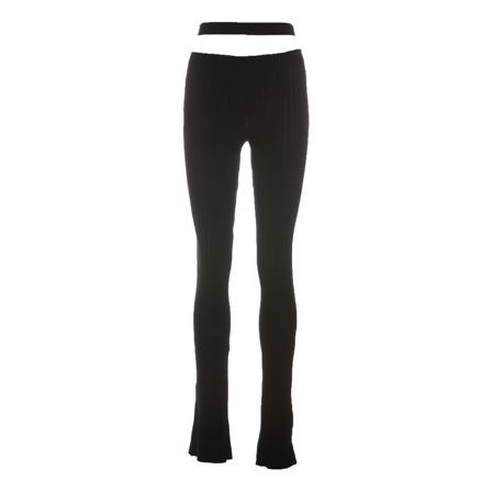 Andrea Adamo Leggings Sort, Dame