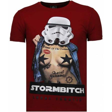 Local Fanatic - T-shirts - Röd - Herr - Storlek: M, Herr, Storlek: M