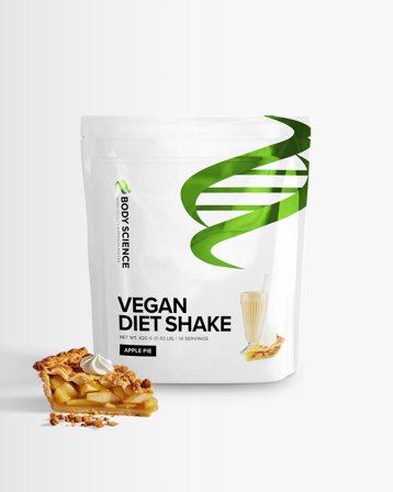 3 x Vegansk måltidsersättare - Smak av äppelpaj