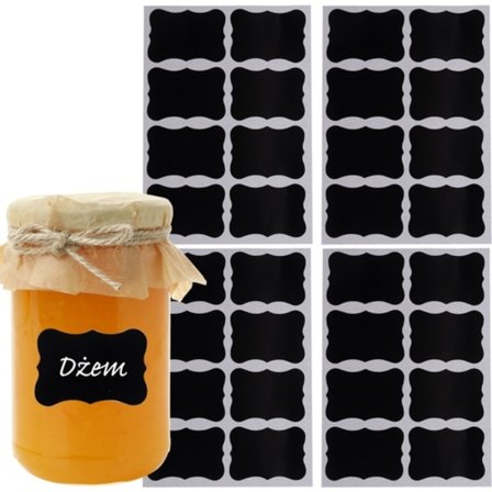 24-Pak - Selvheftende Etiketter - Organisering