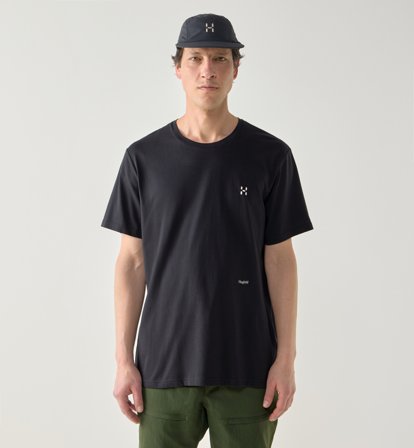 Haglöfs Brand Outsiders Tee Men True Black - Herren - XL