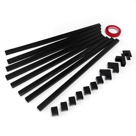 En-ledningskanal Kabeldekker Cmc-03 Ledningsdeksel Veggkabelhåndteringssystem 125 Tommers Kabelgjemmer