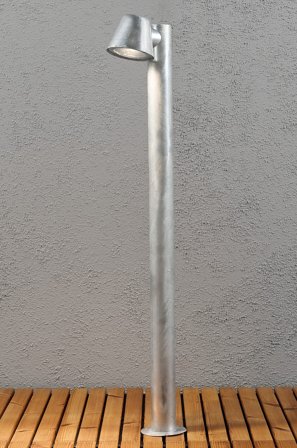 Jotex - TRIESTE lyktestolpe kort Galvanisert - Kjøp Utebelysning hos Jotex